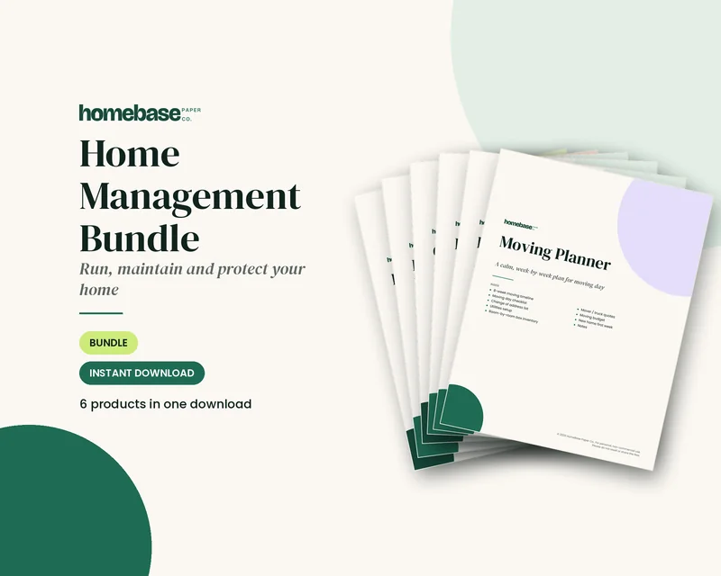 Home Management Bundle preview