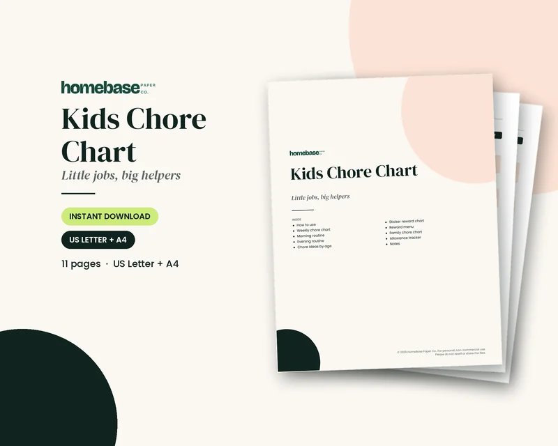 Kids Chore Chart preview