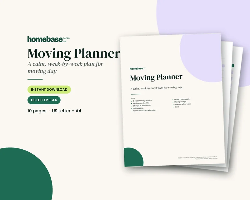 Moving Planner preview