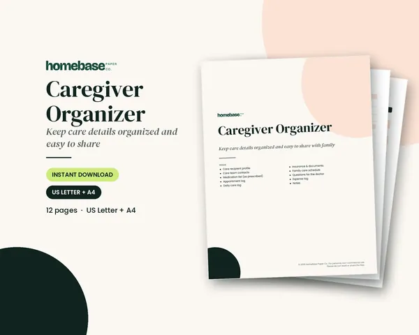 Caregiver Organizer – cover