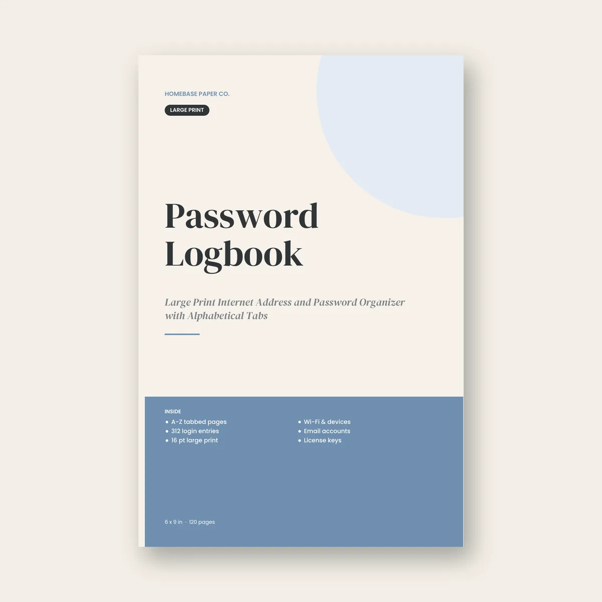 Password Logbook paperback