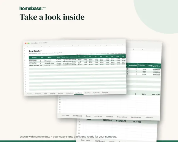 Rental Property Tracker – page preview