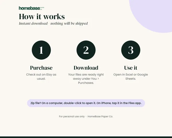 Business Income & Expense Tracker – how it works