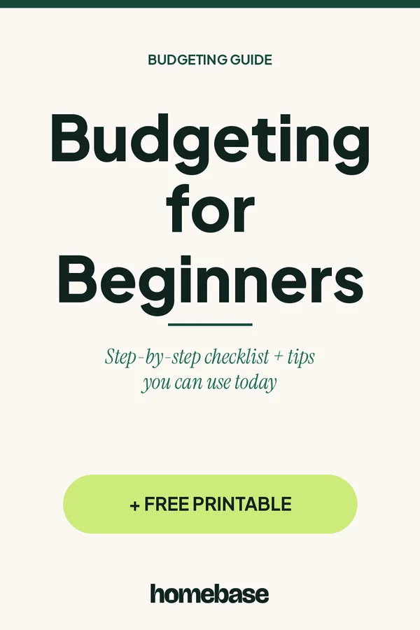 Pinterest graphic 1 for Budgeting for Beginners: How to Make Your First Budget (and Actually Keep It)